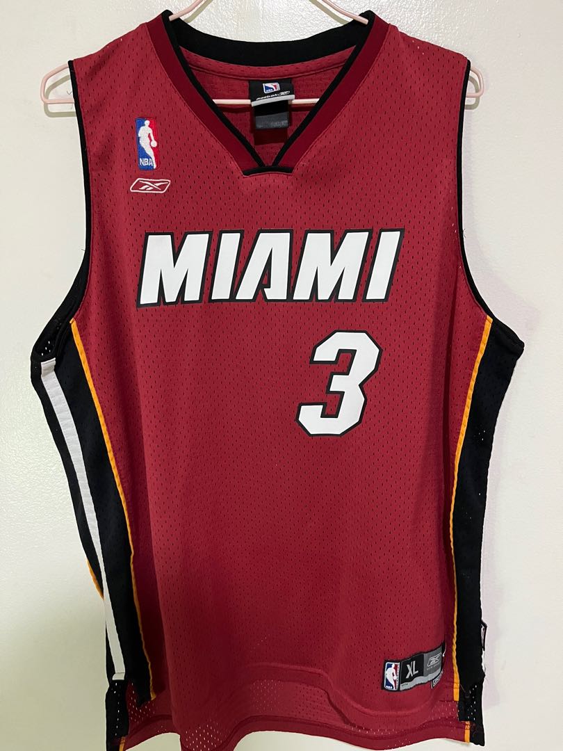 Dwayne Wade Miami Heat Reebok Swingman Jersey, Men's