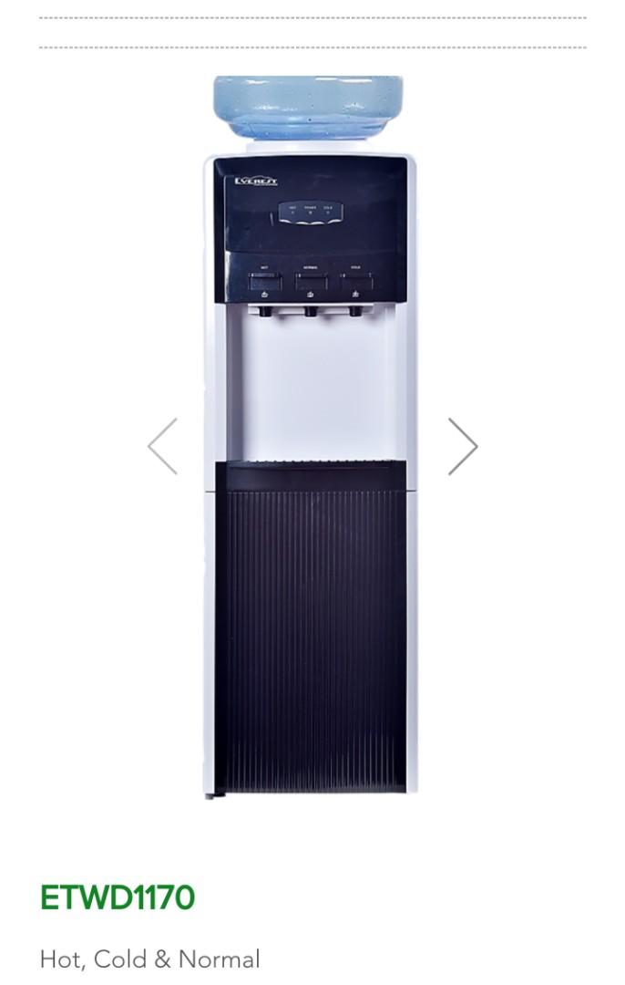 Everest Water Dispenser Hot and Cold Top Loading, TV & Home Appliances