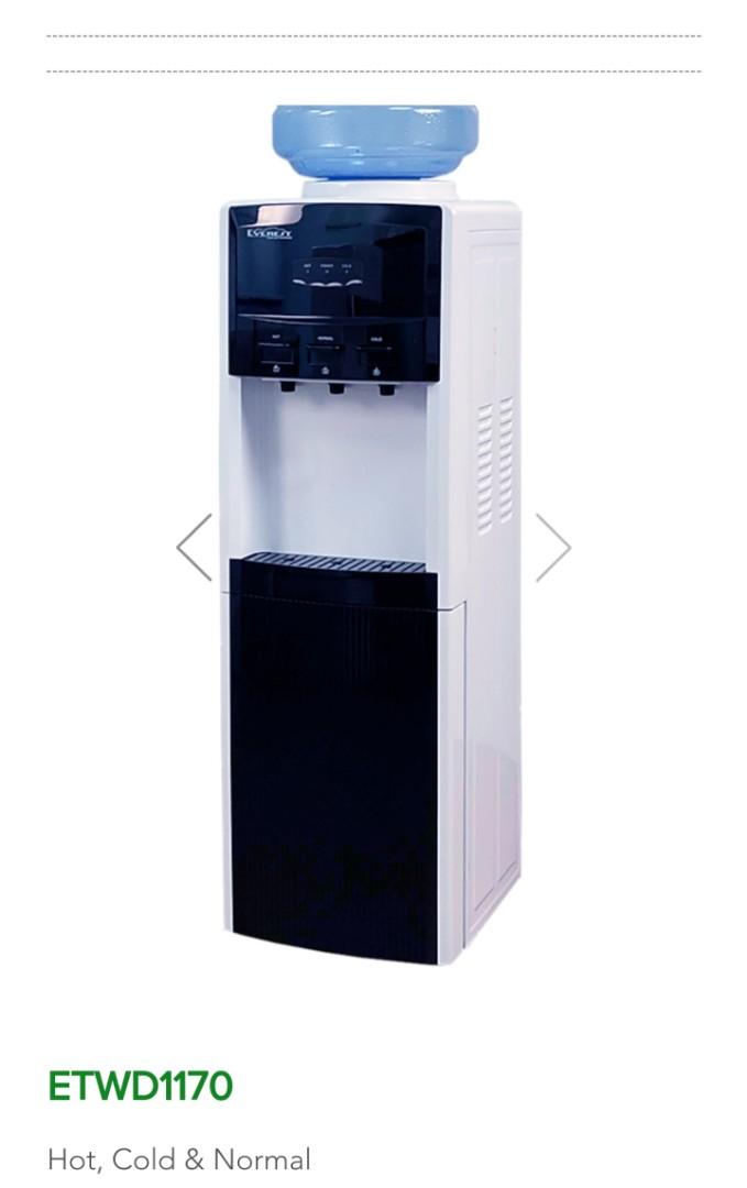 Everest Water Dispenser Hot and Cold Top Loading, TV & Home Appliances