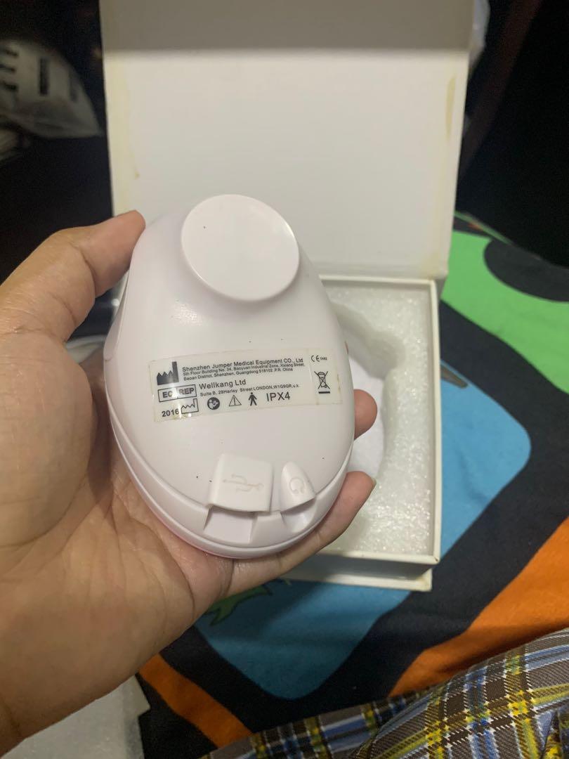 Fetal Doppler (Category: Baby Monitors) located in Quezon City. Submitted by chimauwu (Listing ID 1154334522, Image 3). Description: nakatambak lang sa cabinet working good 100%.
