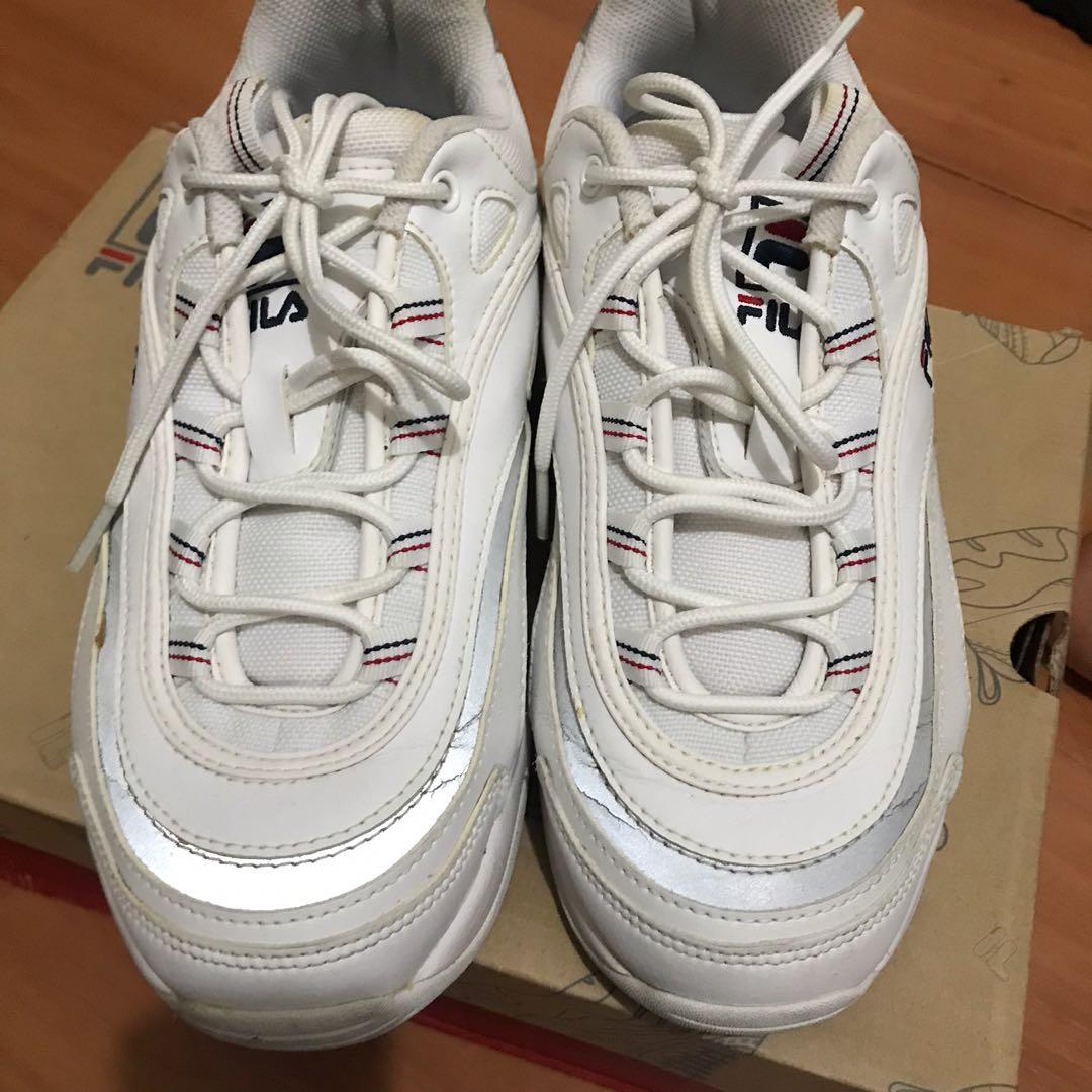 Fila white outlet chunky sneakers