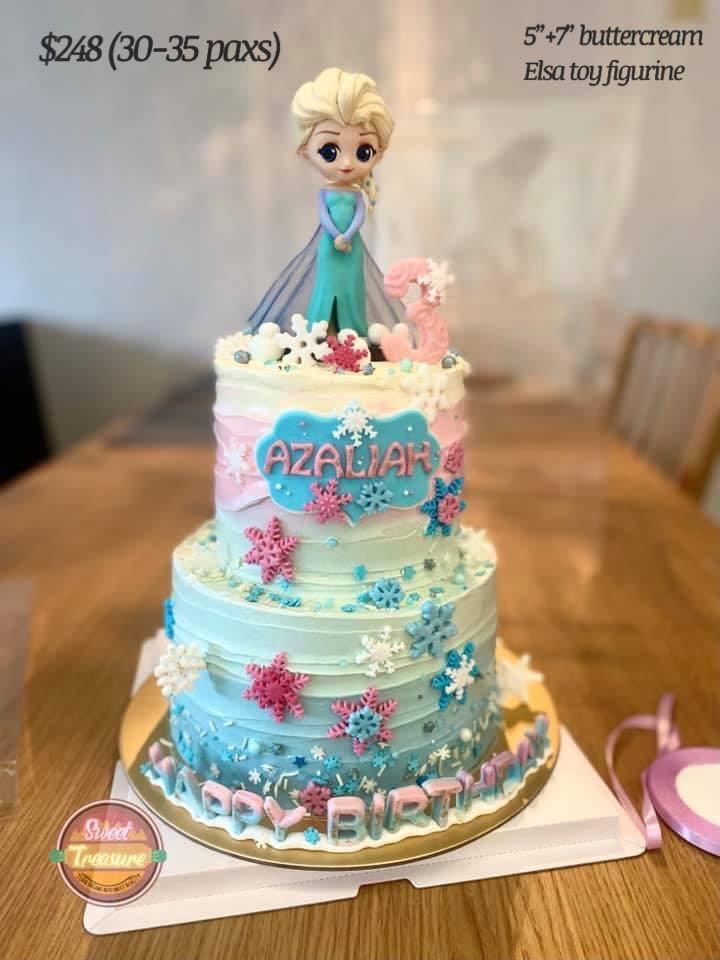 Order Frozen Doll Cake Online Delivery | Kanpur Gifts