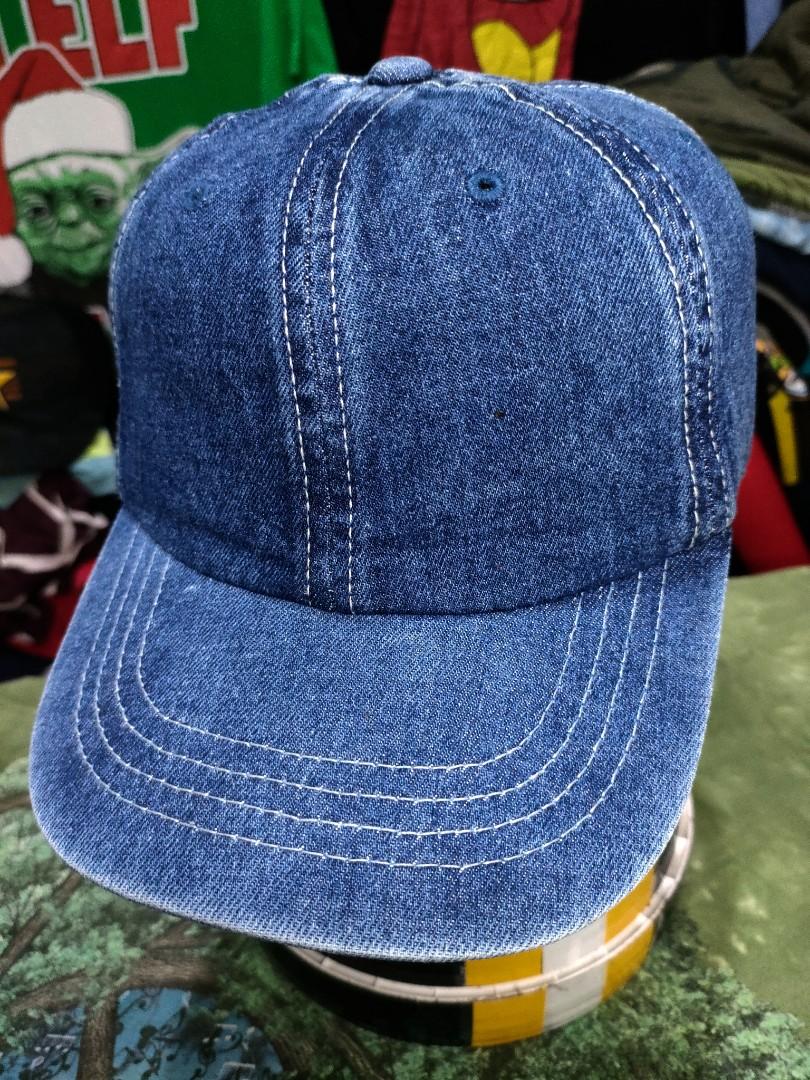 Plain cheap denim hat