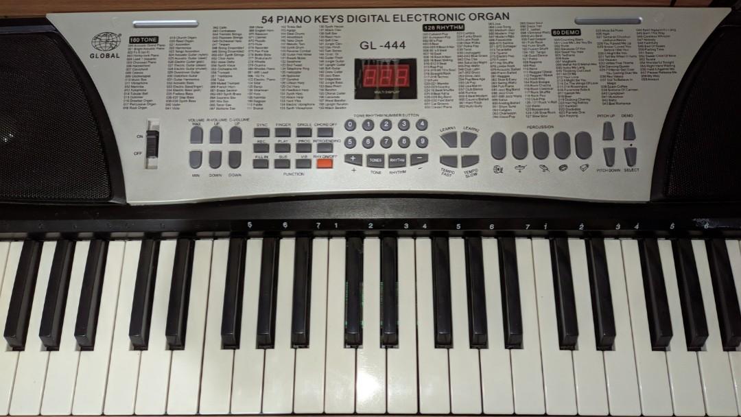 Global (GL 444) 54 Piano Keys, Audio, Portable Music Players on Carousell