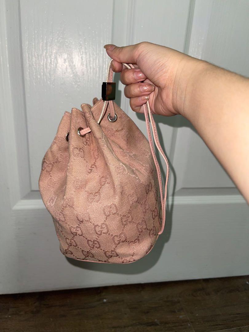 Gucci mini drawstring bag Luxury Bags Wallets on Carousell