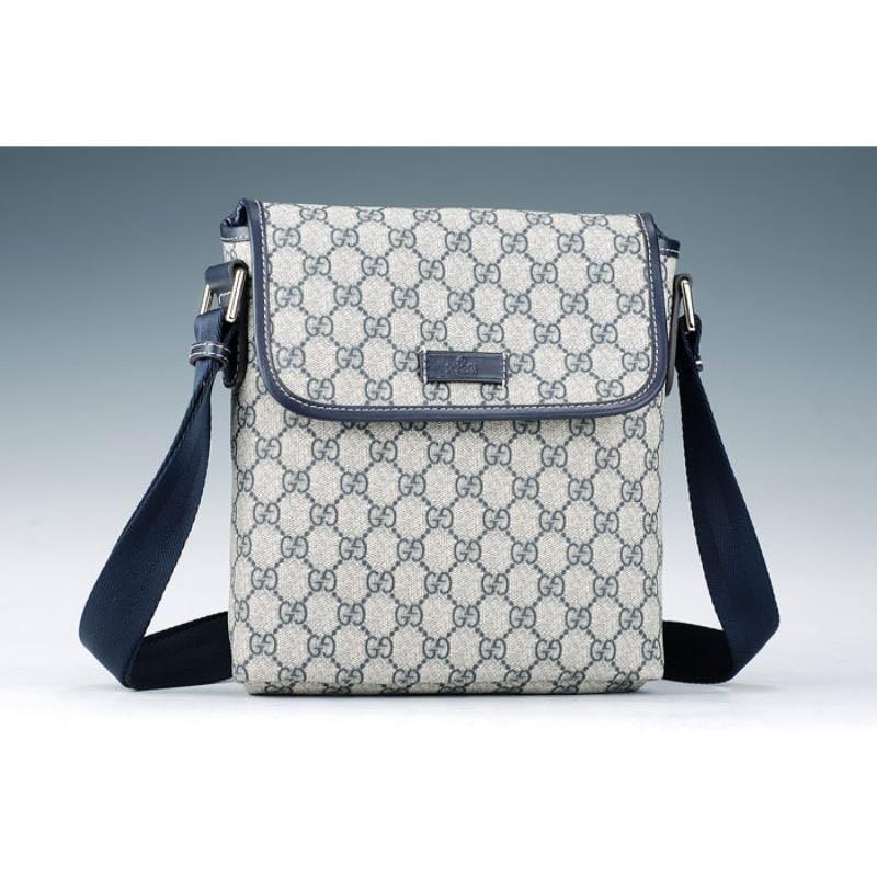 Gucci blue sling store bag