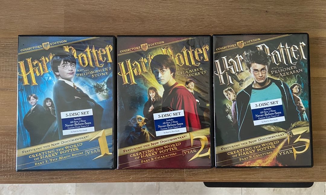 Harry Potter DVD set, Hobbies & Toys, Music & Media, CDs & DVDs on ...