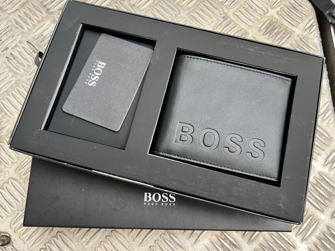 hugo boss belt and wallet set