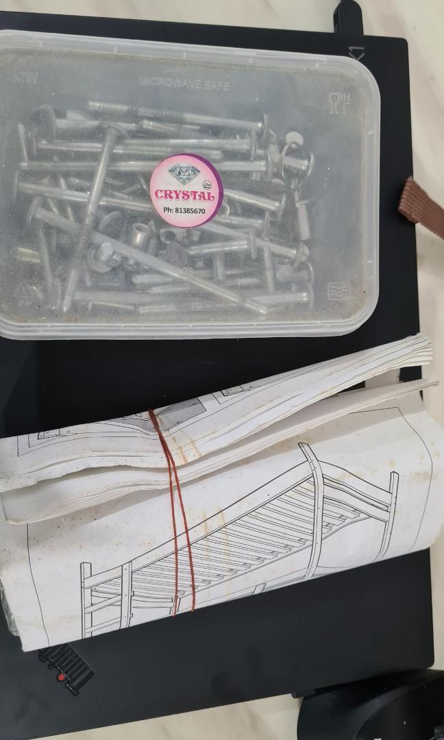 IKEA Bunk Bed Frame Mydal (Bedframe only), Furniture & Home Living