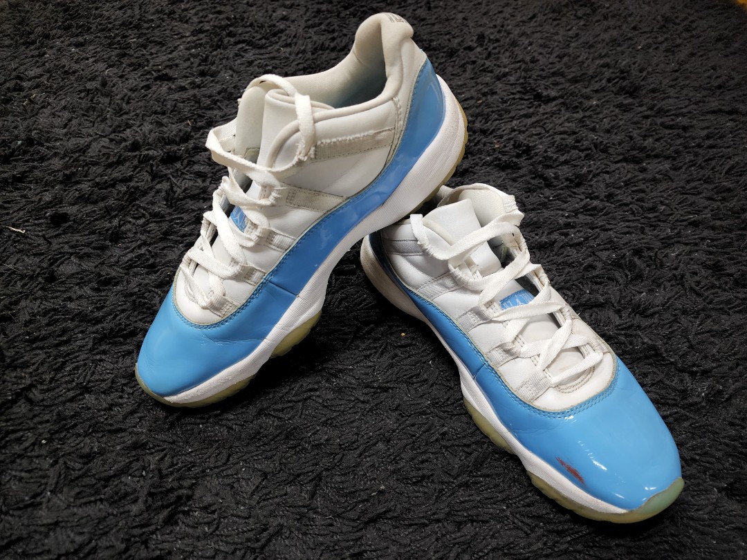 Jordan 11 Retro Low Columbia Blue, Men 