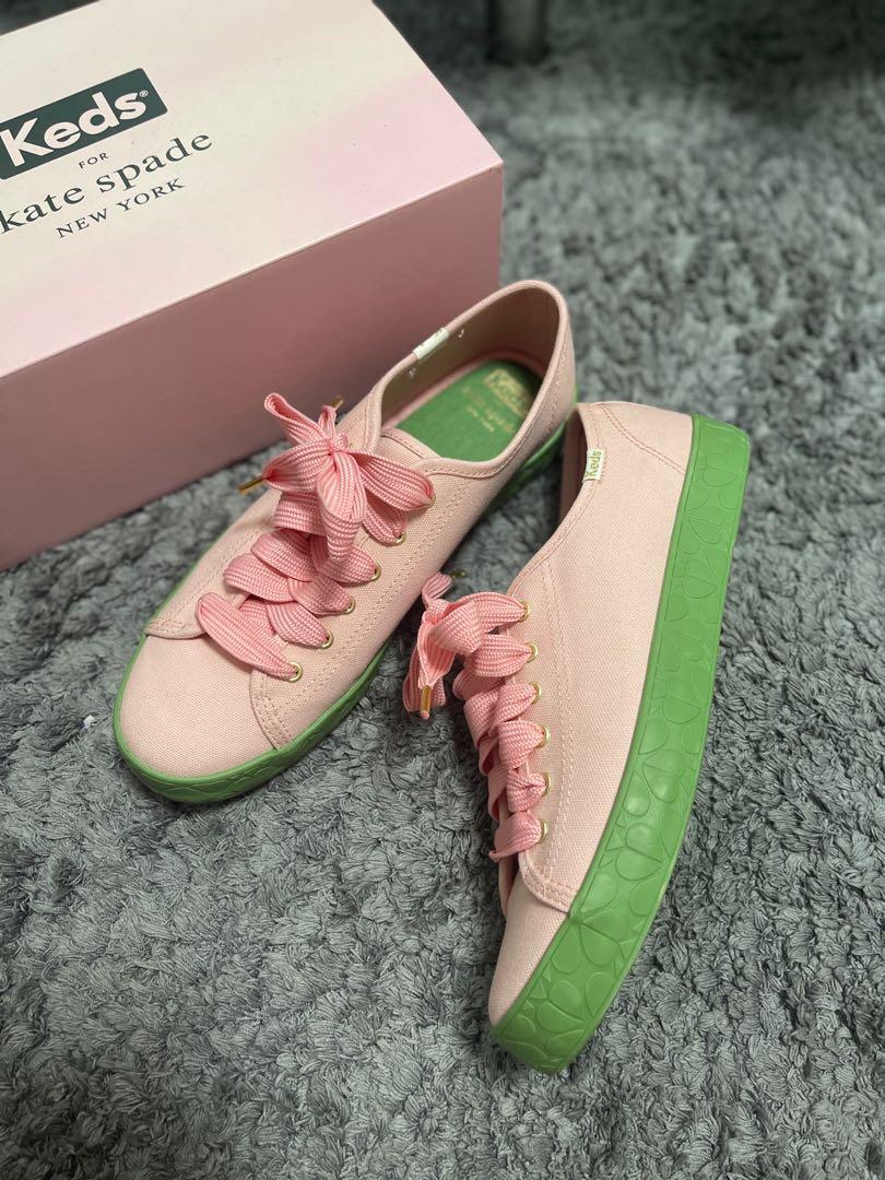 Keds x Kate Spade Pink Green Shoes