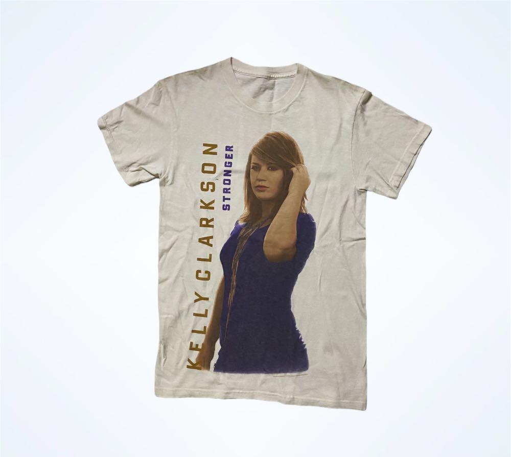 Kelly Clarkson 2012 Concert T-Shirt – Men’s Adult Unisex Size 2XL – Black Short Sleeve, Vintage Style