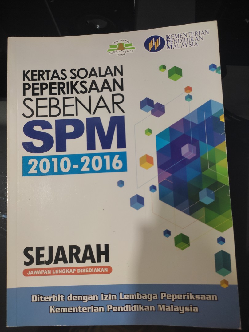 Kertas Soalan Peperiksaan Sebenar Spm 2010 2016 Sejarah Hobbies Toys Books Magazines Textbooks On Carousell