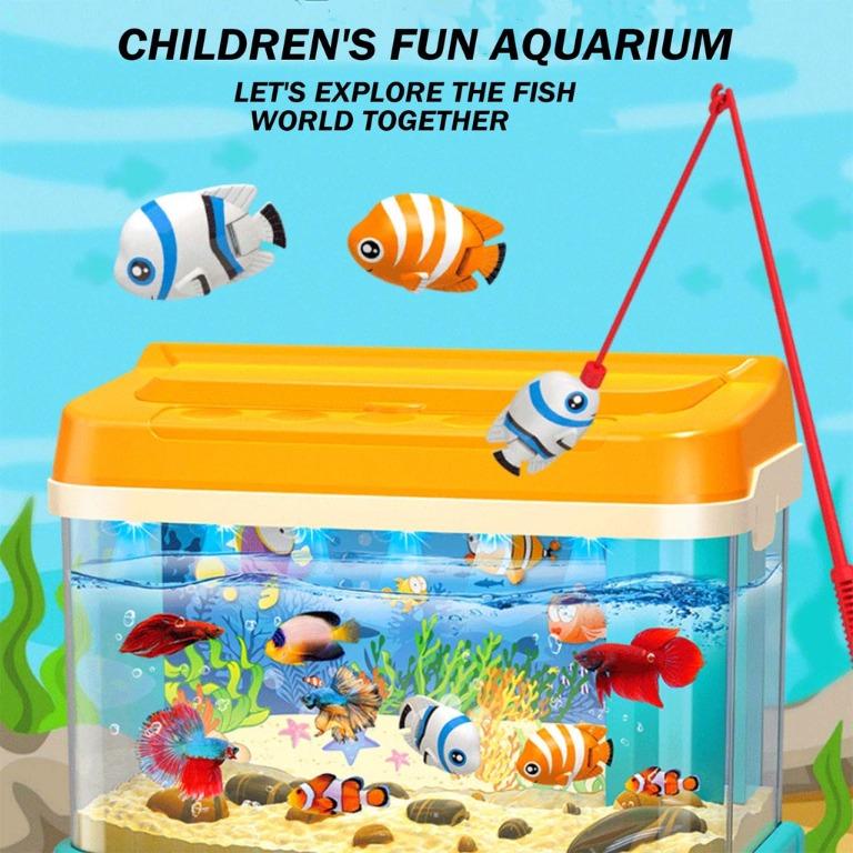 Magnetic fish bowl toy 2025
