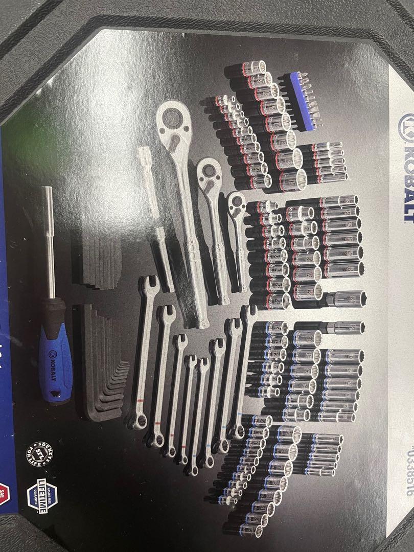 Kobalt 138pc Mechanic s Tool Set Furniture Home Living Home
