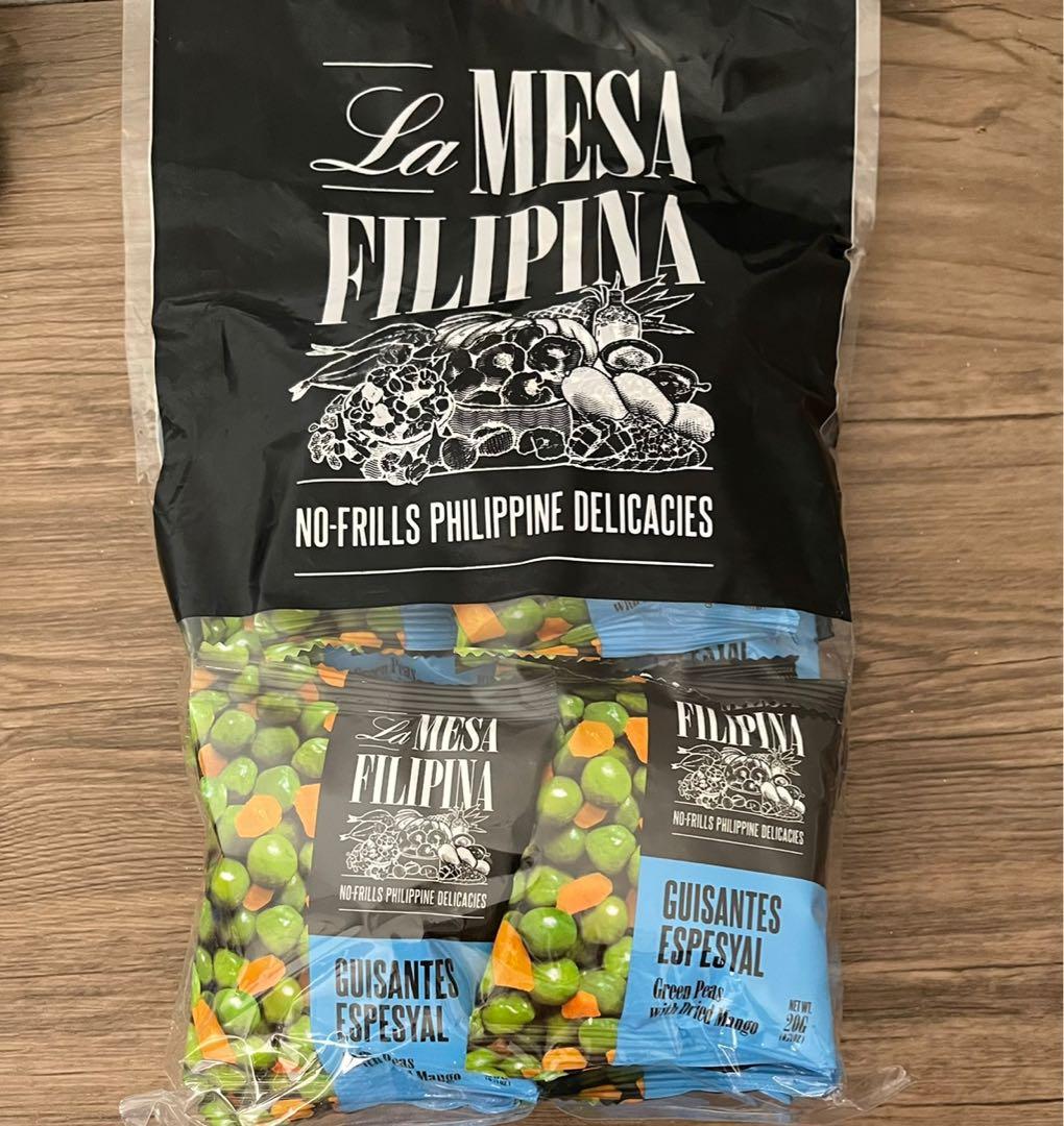 La Mesa Filipina Guisantes Espesyal Green Peas with Dried Mango, Food