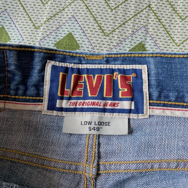 Levis' 549 Low Loose Straight Denim Jeans, Men's Fashion, Bottoms, Jeans on  Carousell