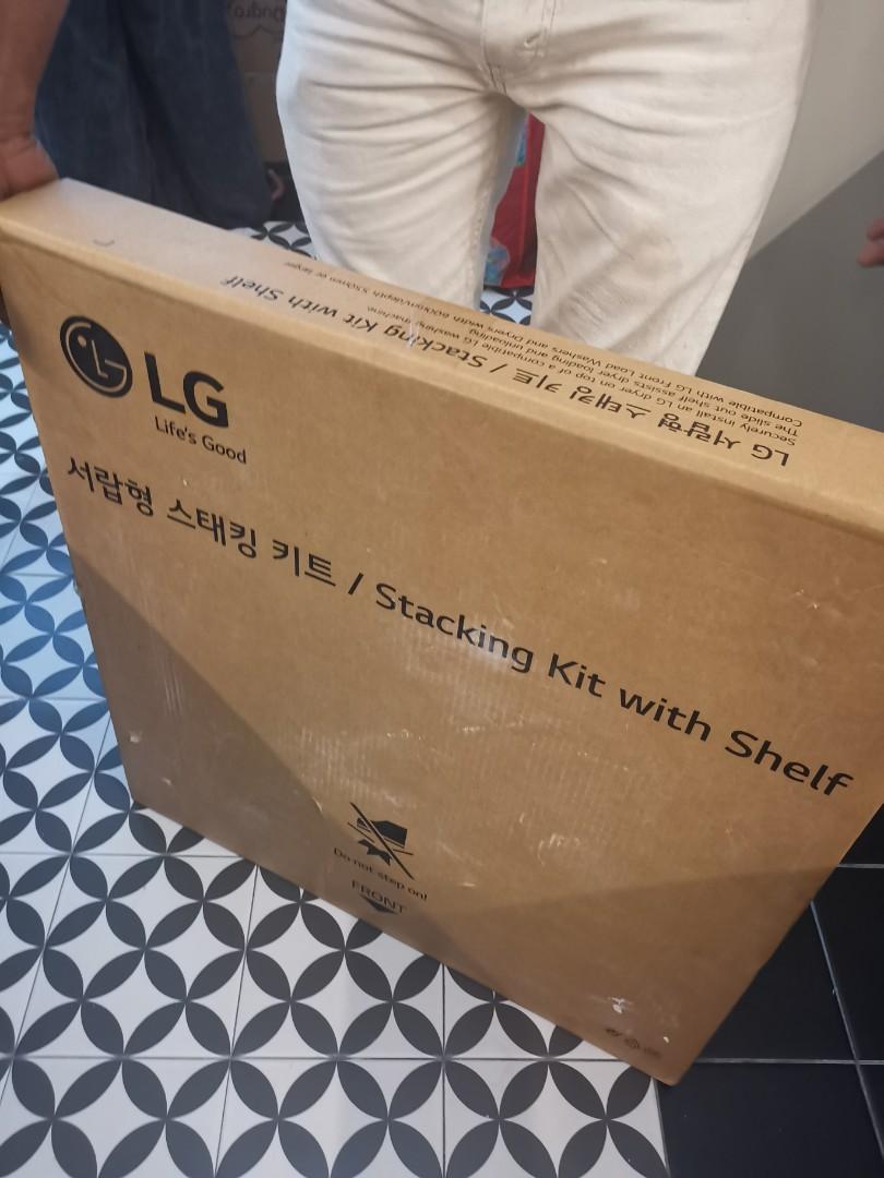 LG Stacking kit with shelf, TV & Home Appliances, Washing Machines and
