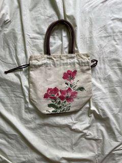 Linen Hand Bag