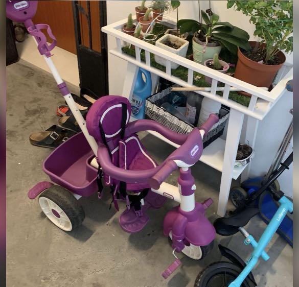 Little Tikes Trike Pink/Purple, Babies & Kids, Going Out, Strollers on Carousell