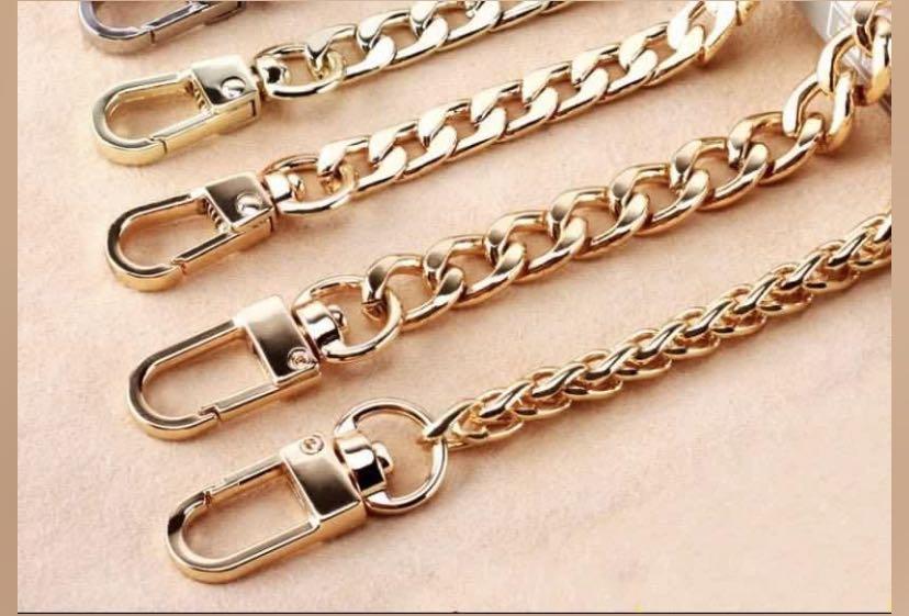 Purse Strap Extender for LV Pochette Accessory, Metal Chain Handbag Handle  Replacement Crossbody Shoulder Bag Charms (3 Pack)