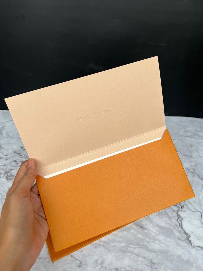 FOR SALE : AUTHENTIC LOUIS VUITTON Receipt Envelope, Luxury, Accessories on  Carousell