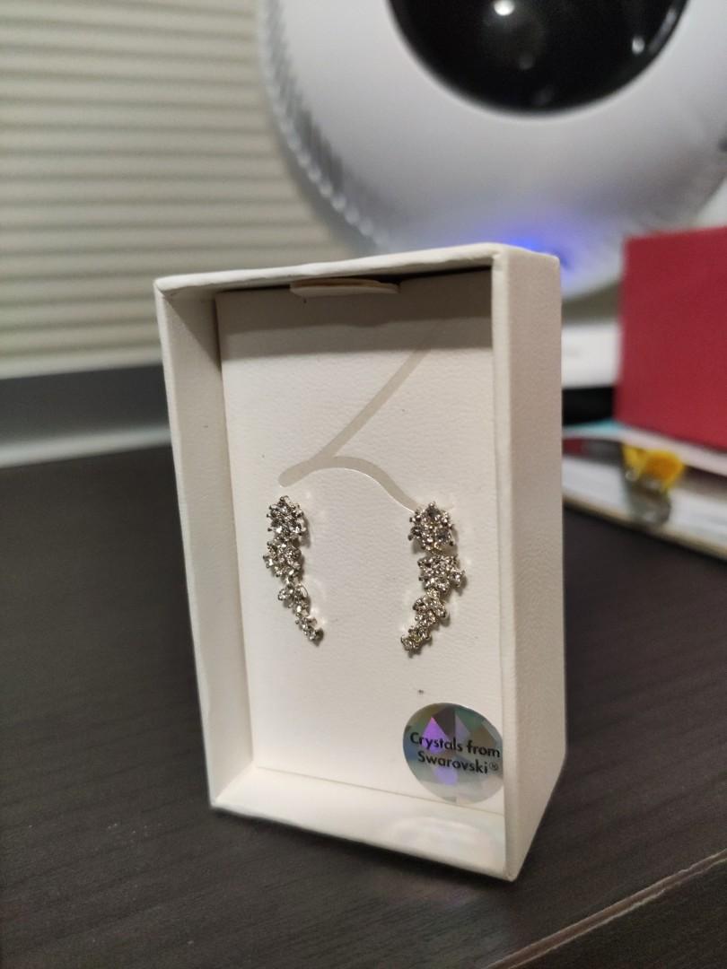 Lovisa swarovski crystal earrings sale