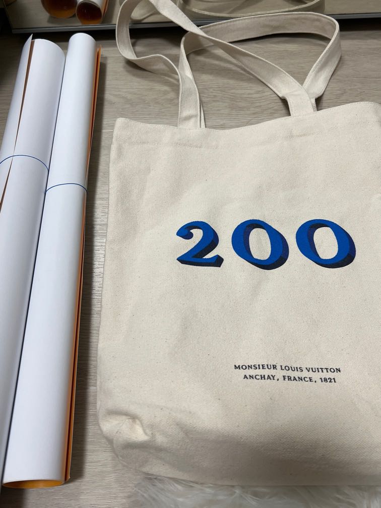 Louis Vuitton Novelty Canvas Eco bag Tote bag Shinsen exhibition