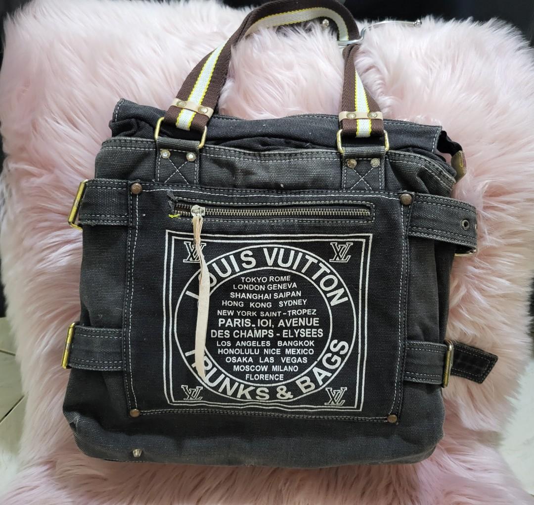 LV Denim Trunks and Bag Denim bag, Women's Fashion, Bags & Wallets