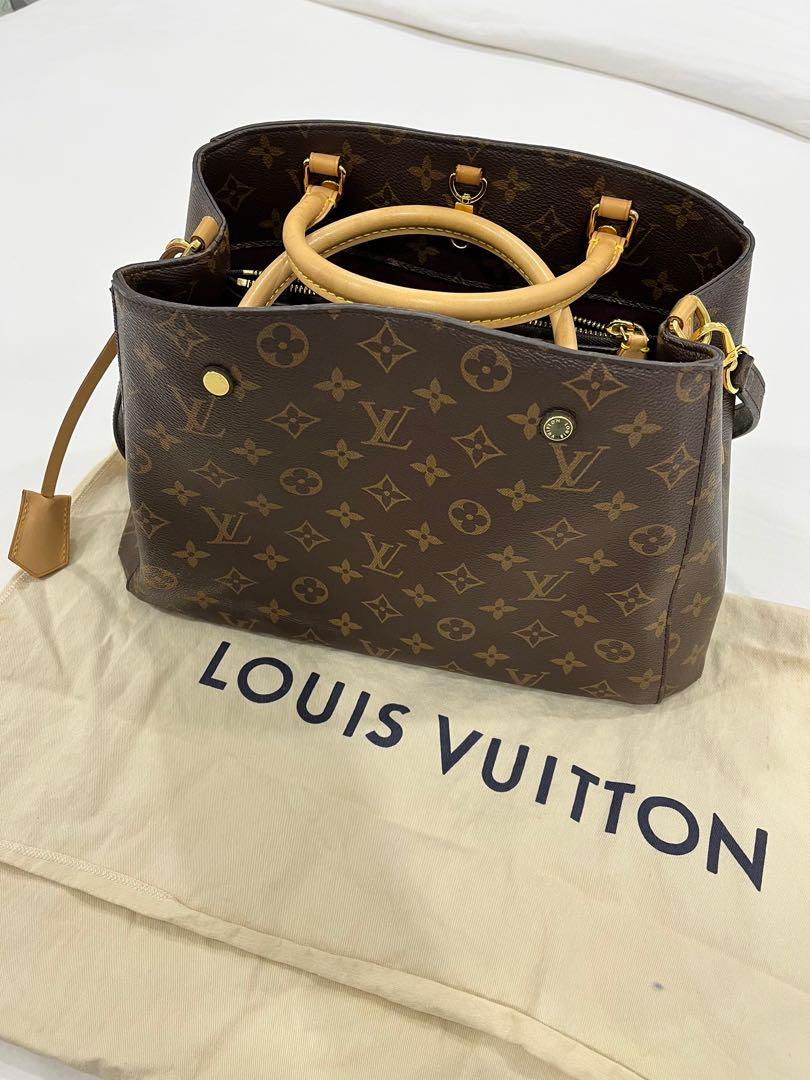 LOUIS VUITTON M41056 Handbag Montaigne MM Monogram W/ box UNAVAILABLE at LV