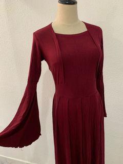 Maroon Dress Y2K vintage