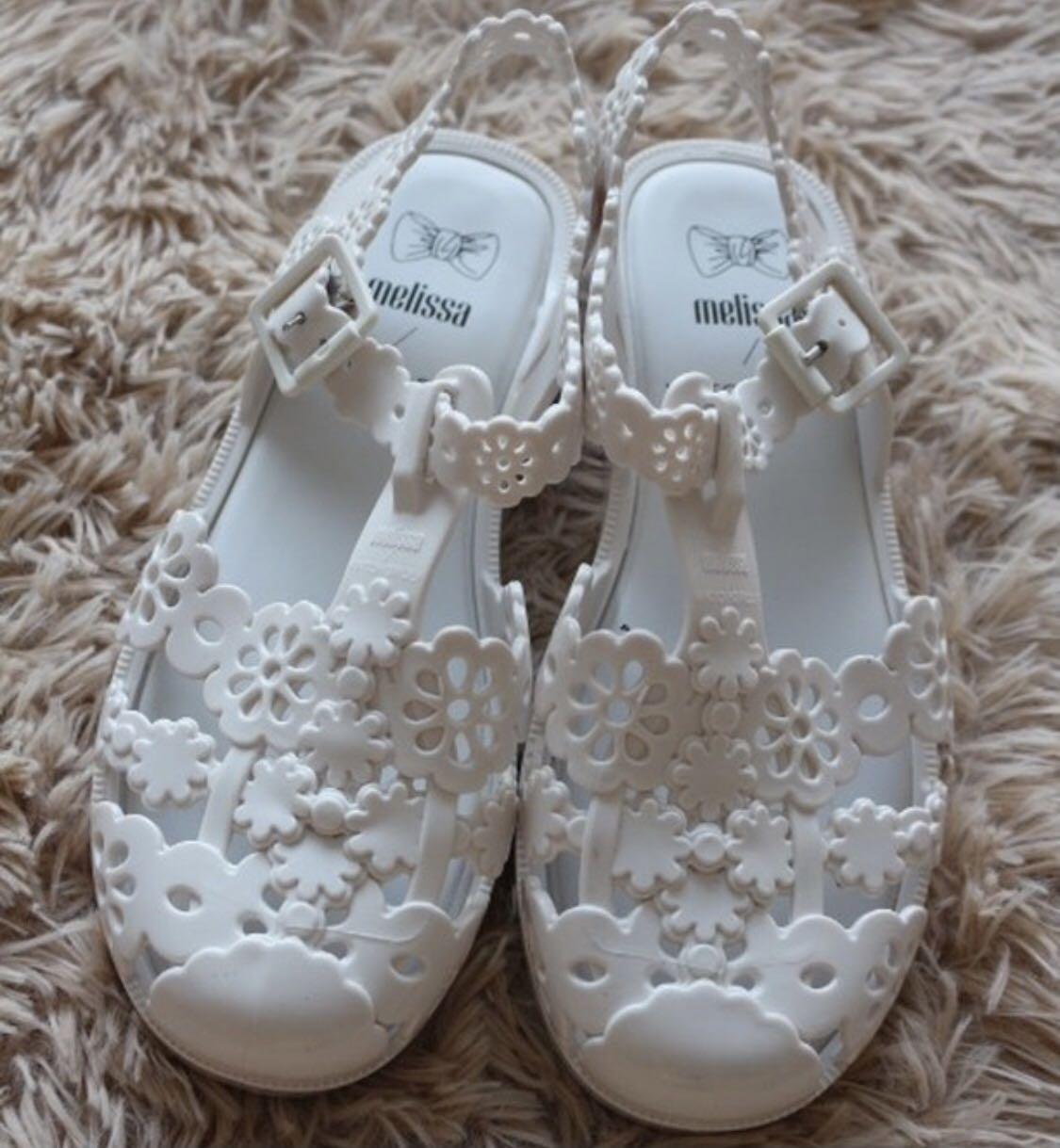 MELISSASHOES POSSESSION LACE N VIKTOR WHITE (BESTSELLER)