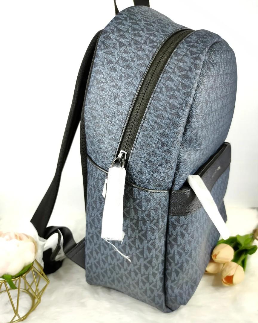 Michael Kors Greyson Monogram Backpack in Blue for Men