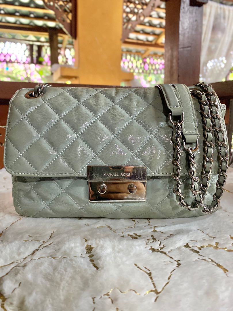 Michael Kors Sloan Large Quilted-leather Shoulder Bag, Luxury, & Wallets on Carousell