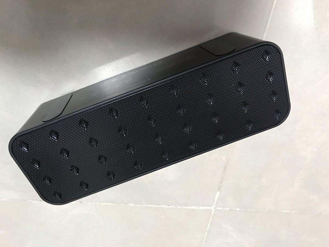 Miniso 藍芽喇叭(black), 音響器材, Soundbar、揚聲器、藍牙喇叭、耳擴