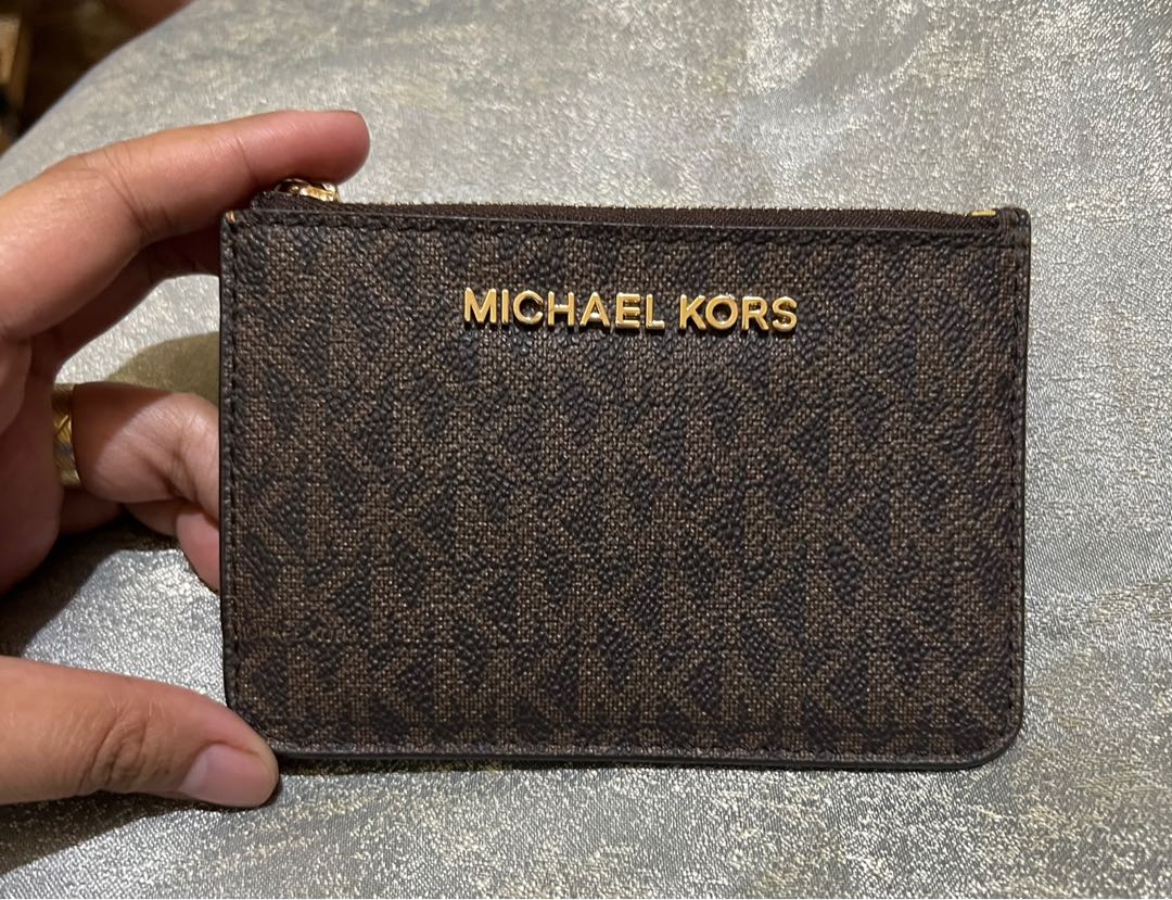 MK Card Holder, Luxury, Bags & Wallets on Carousell