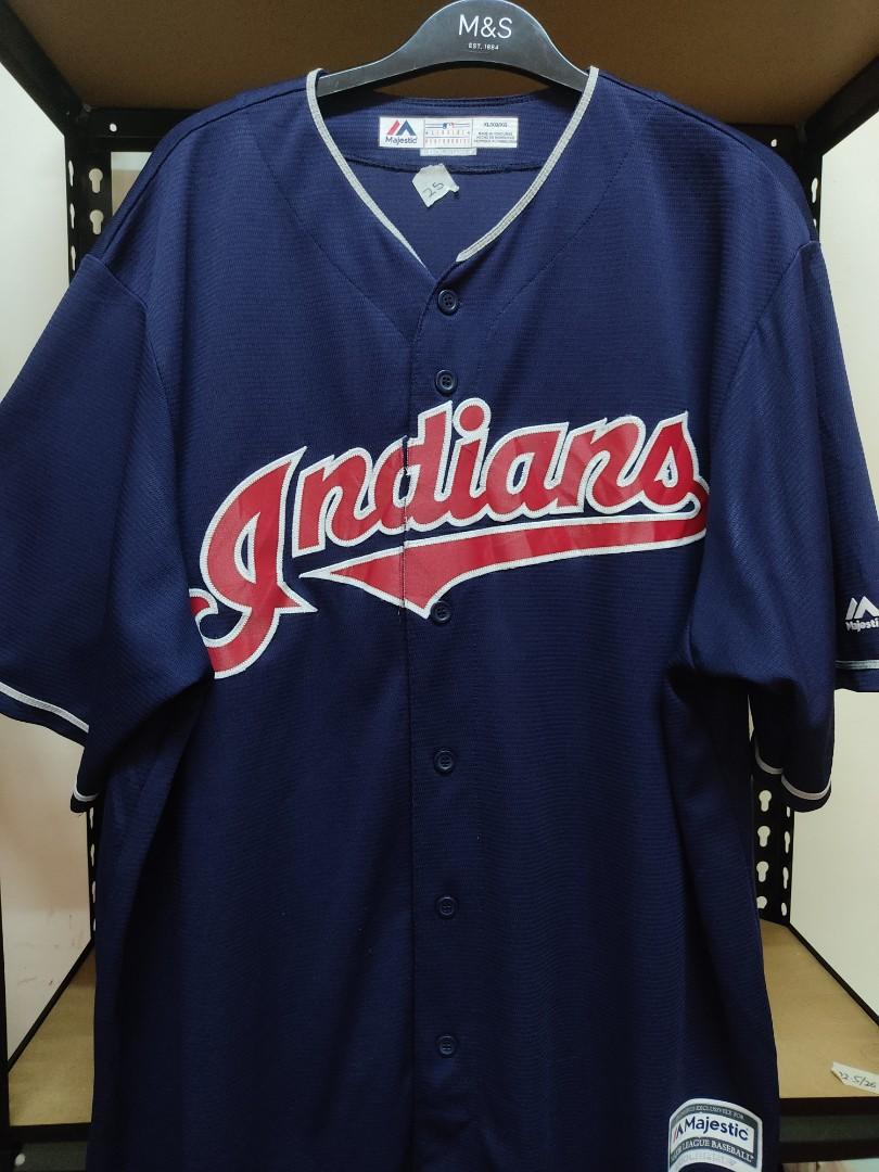 Baseball sales jersey indians