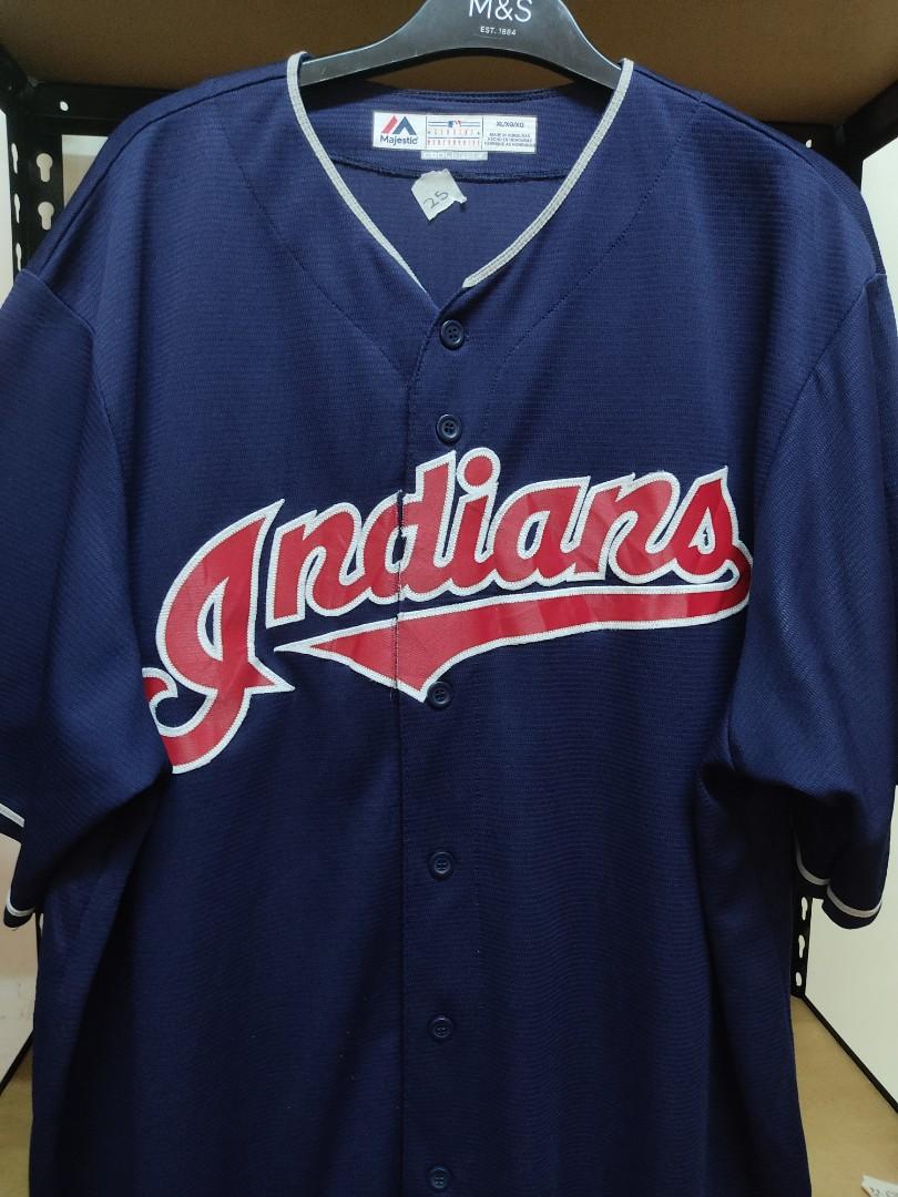 Baseball jersey indians store