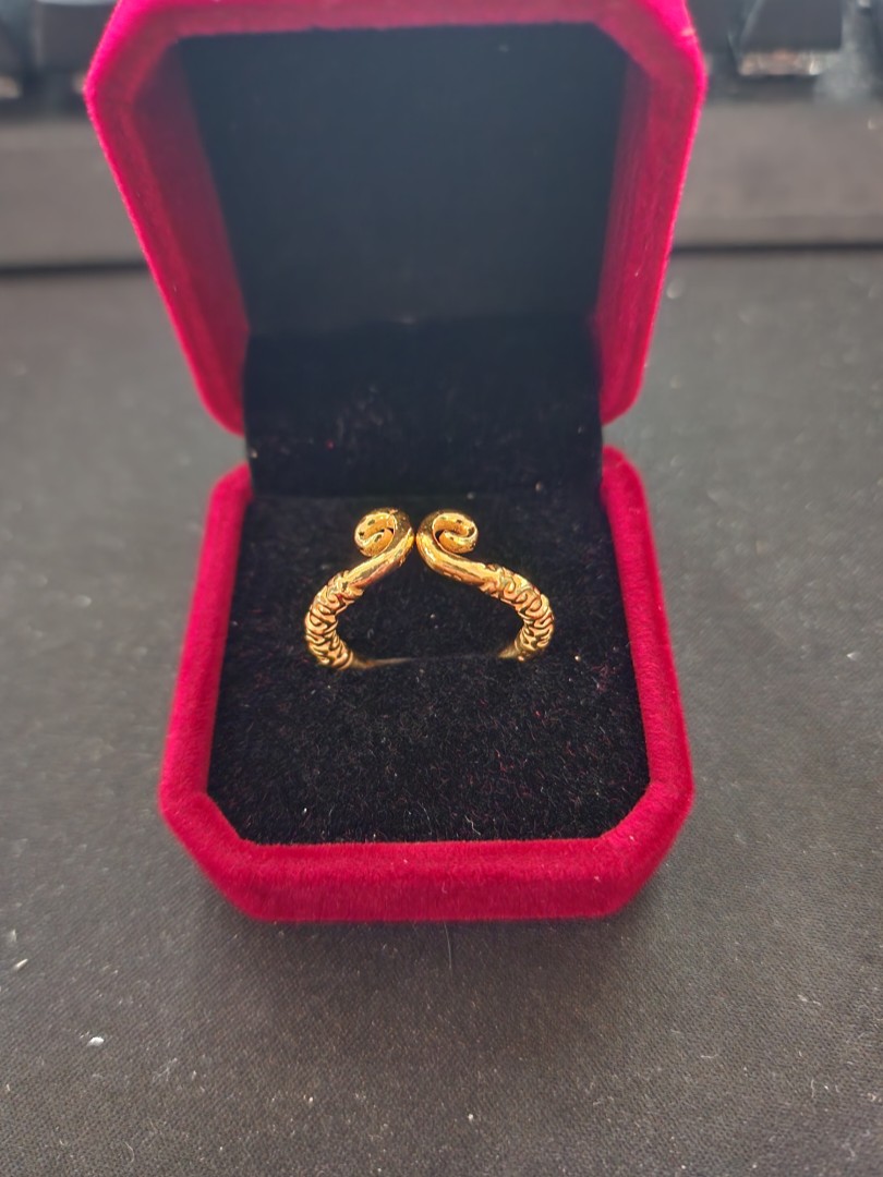 Gold monkey cheap ring