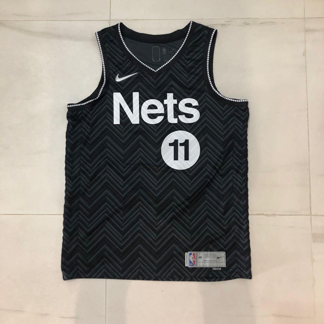 Nets Nba 2021 Earned Jerseys Men's Brooklyn Nets Kyrie Irving Nike