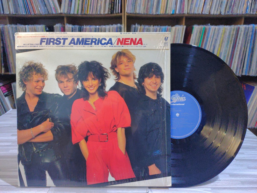 NENA 99 LUFTBALLONS FIRST AMERICA 1984 lp JP vinyl, Hobbies  Toys, Music   Media, Vinyls on Carousell