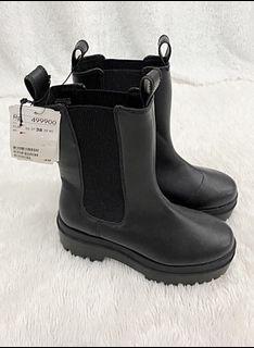 zara pull on boots