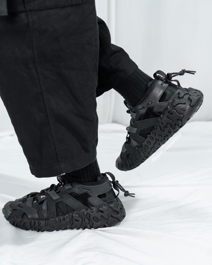 Nike - ISPA Overreact Sandal Black - US 8.5, 女裝, 鞋, 波鞋- Carousell
