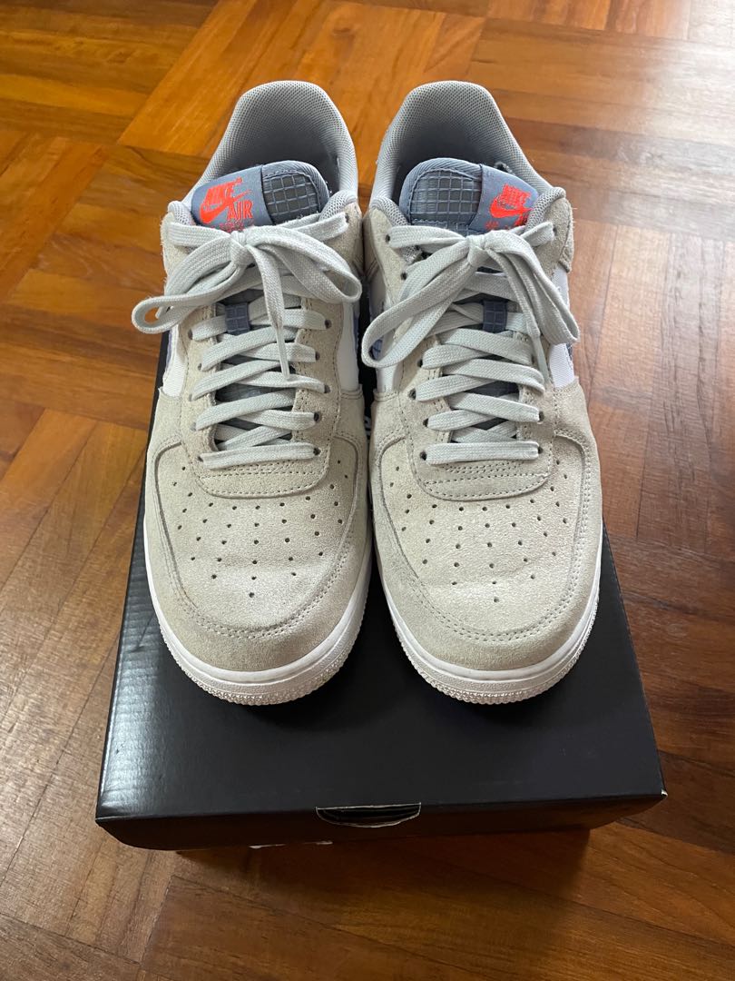 Nike Air Force 1 07 LV8 Pure Platinum Indigo fog white Men s