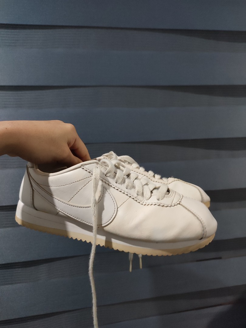 Nike Cortez All white, Women's Fashion, Footwear, Sneakers on Carousell