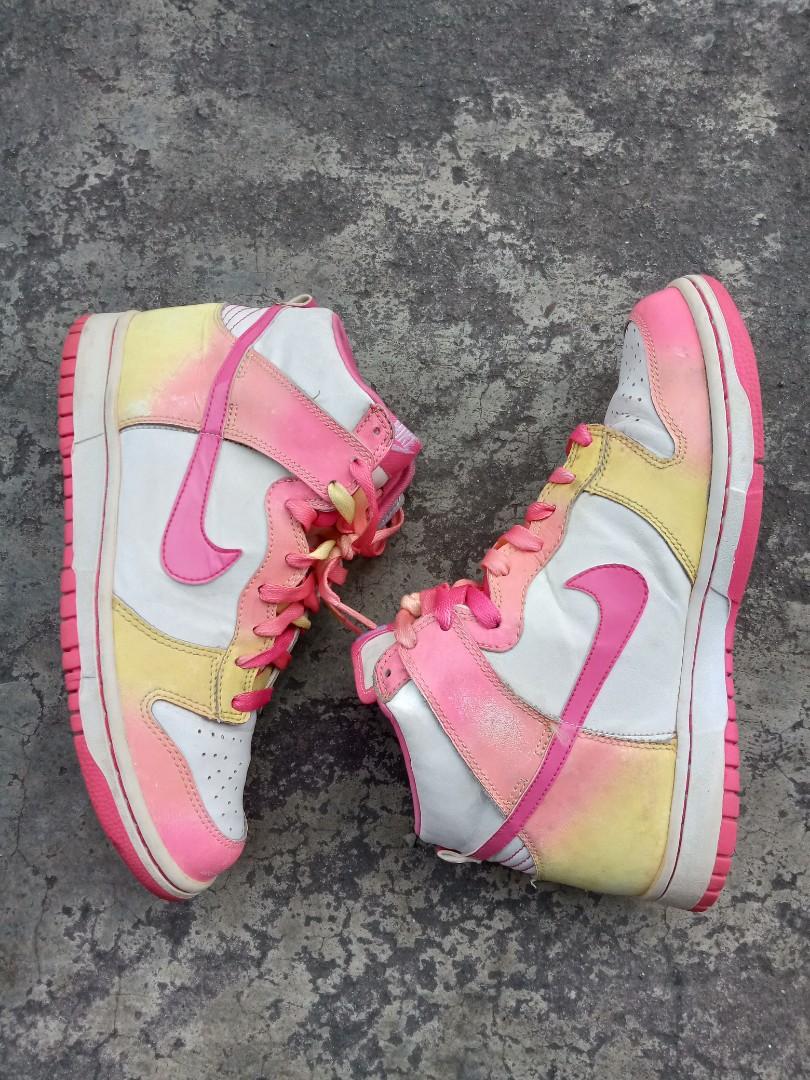 nike dunk high rainbow