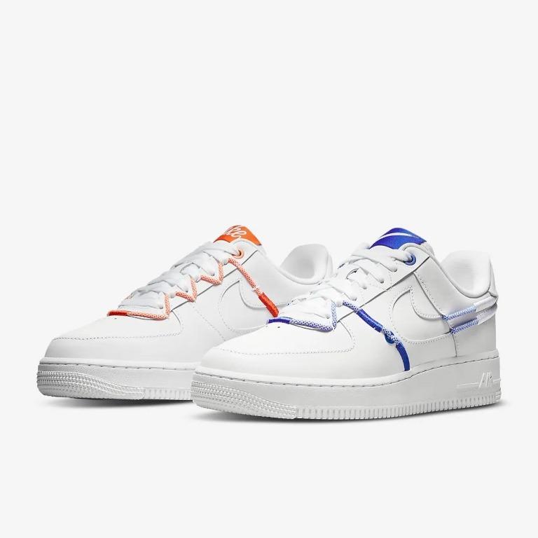 Orange low top air force ones outlet