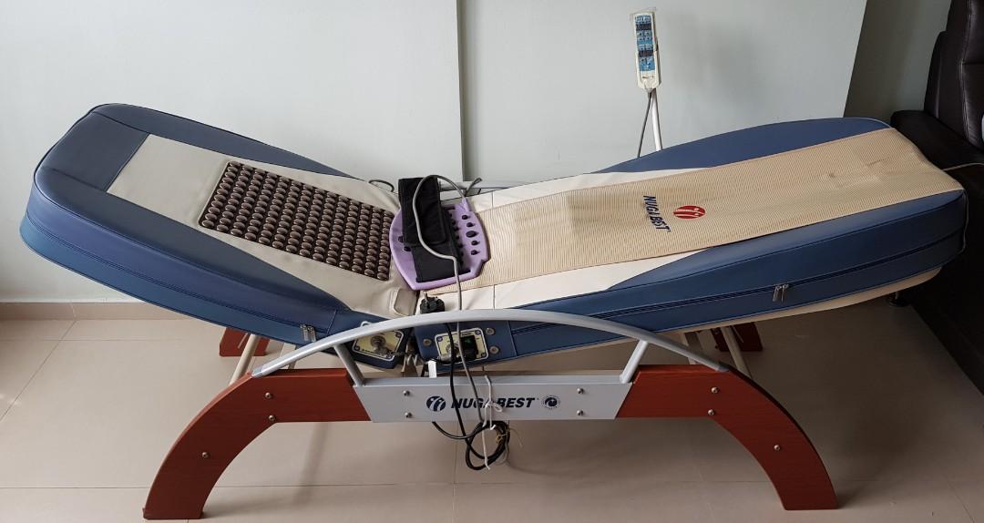 Nuga Best Massage Bed, Health & Nutrition, Massage Devices on Carousell