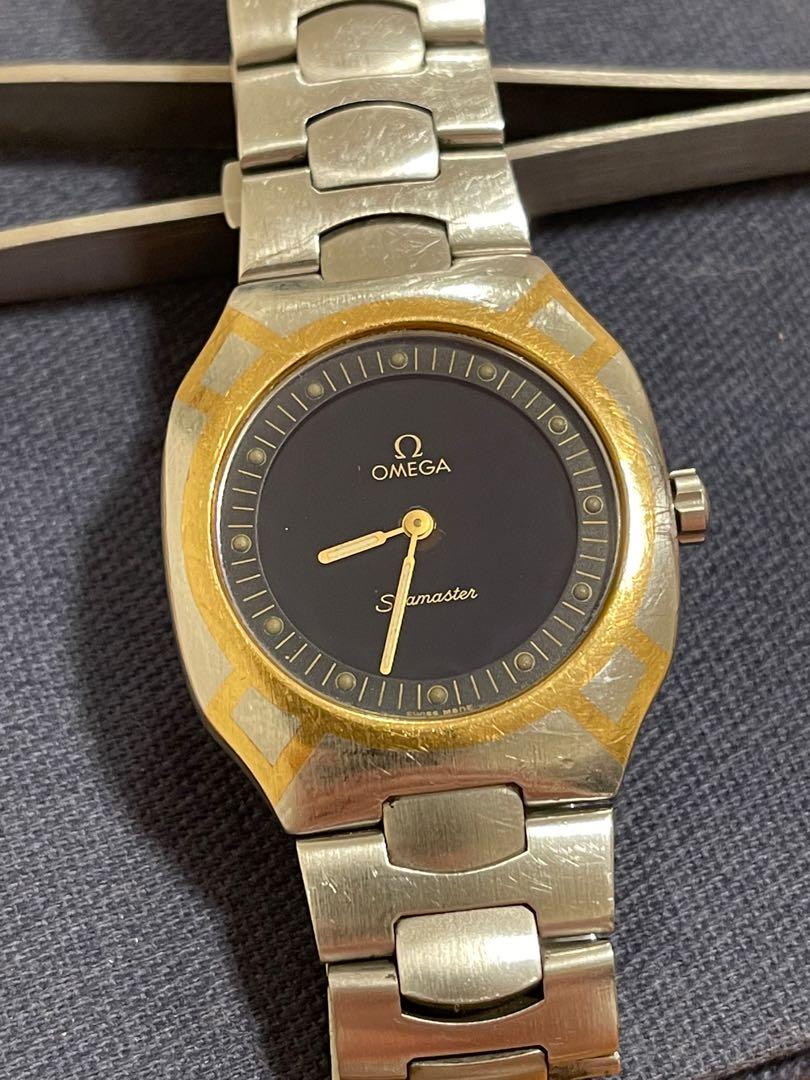 Omega Seamaster Polaris Steel 18K Gold, 名牌, 手錶- Carousell