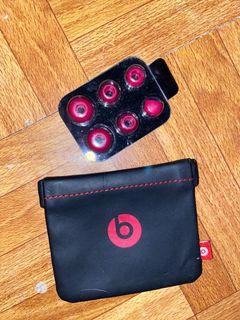 Original beats by dr. Dre eraphone case and earphone extra  buds